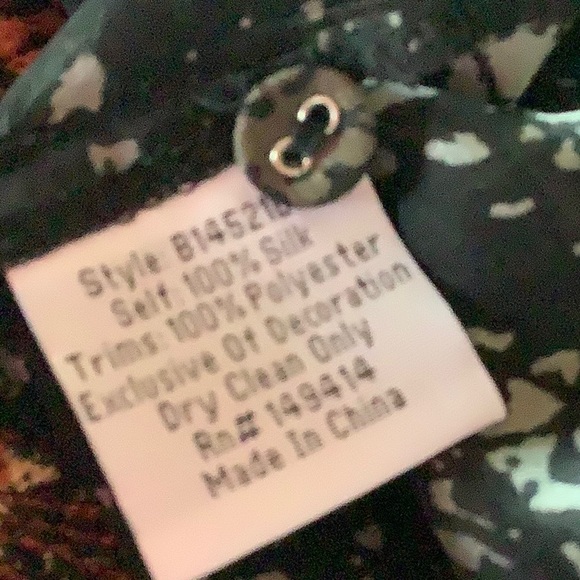 NWT Johnny Was Silk Kona Blouse Top - Picture 9 of 9